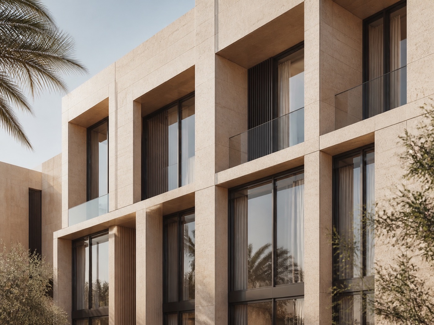 الشرق الأوسط window architecture